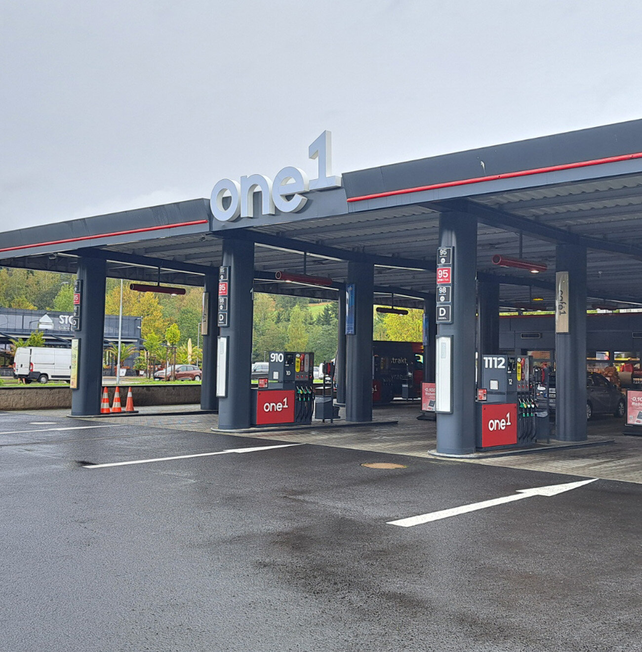 F1 Tankstelle Potucky Preise